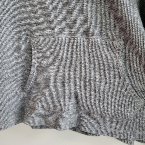 POLO Ralph Lauren Grey Knit Pull Over Cotton Hoodie In size XL - Picture 4 of 11